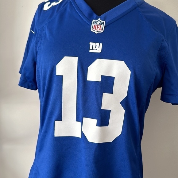 NFL on Field Beckman Jr. Blue and White Jersey #13 - Picture 4 of 9